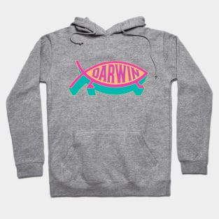 Darwin Fish Logo Hoodie